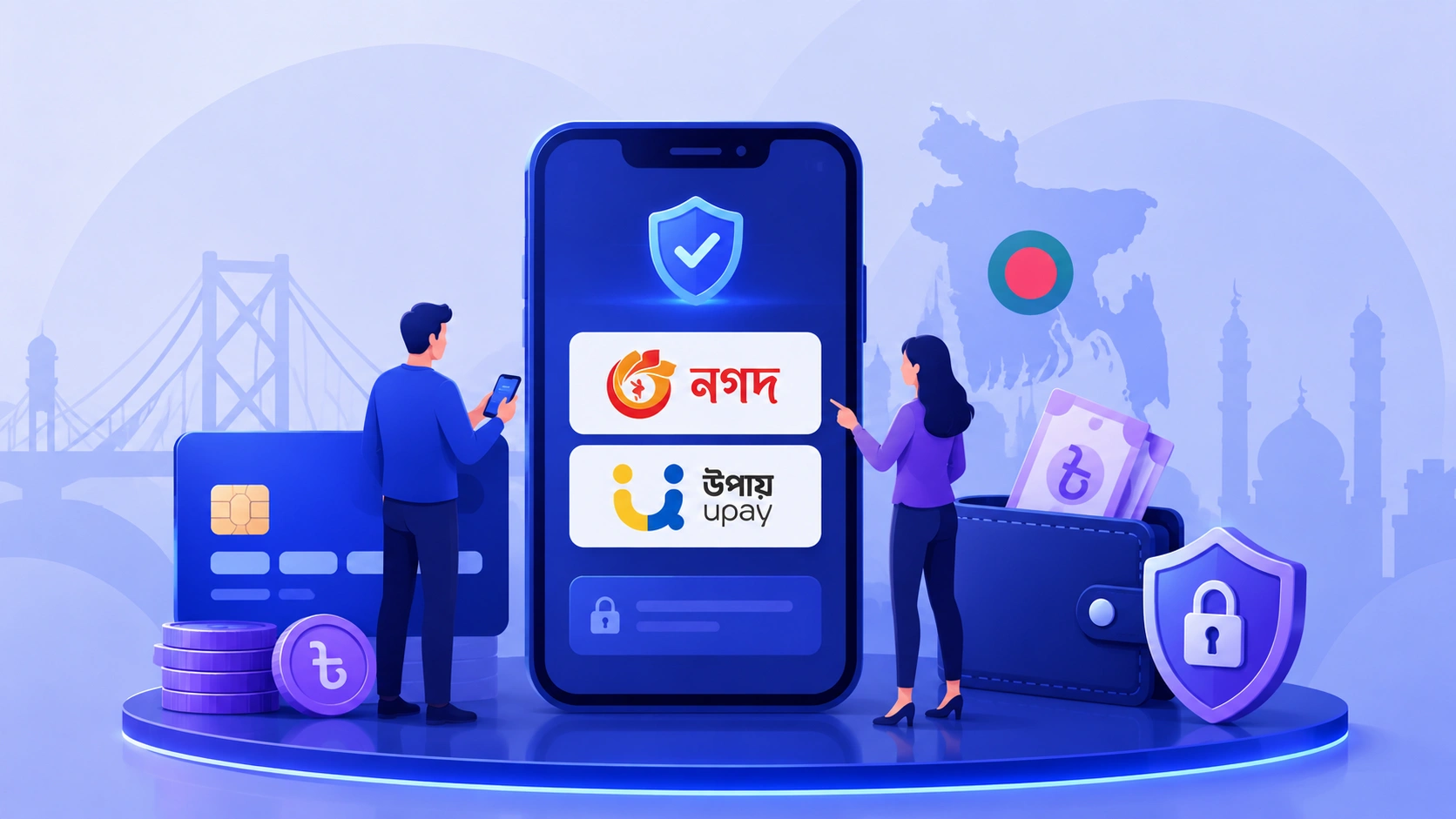 ColdBet payment methods — Nagad and Upay Bangladesh