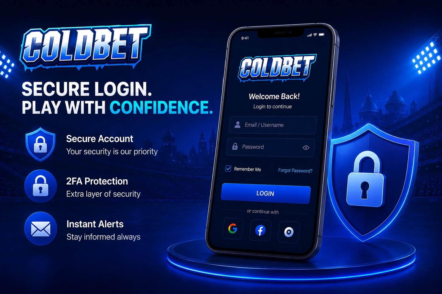 ColdBet login security password Bangladesh