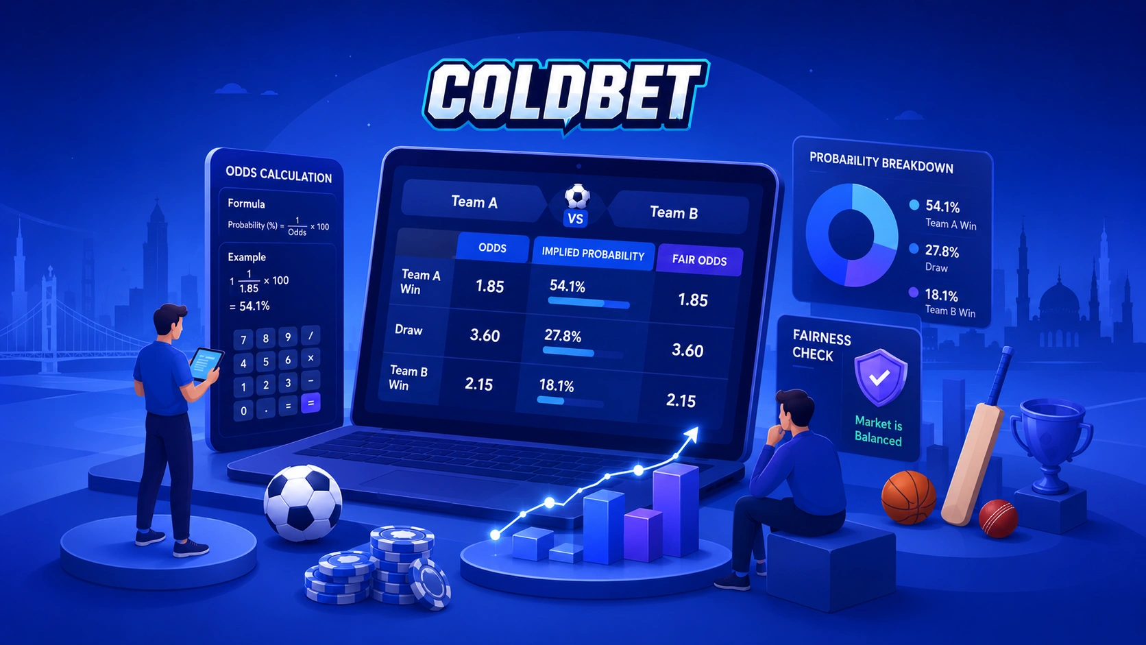 ColdBet odds calculation probability Bangladesh